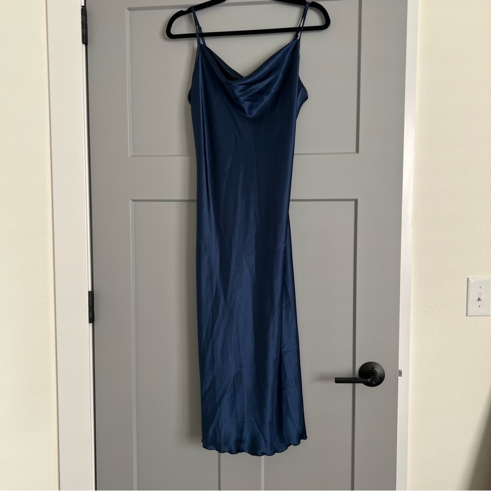 Dark Blue Bebe Dress